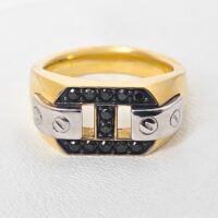 Anillo Fiel Rock Ford Fiel Amarillo - Image 2