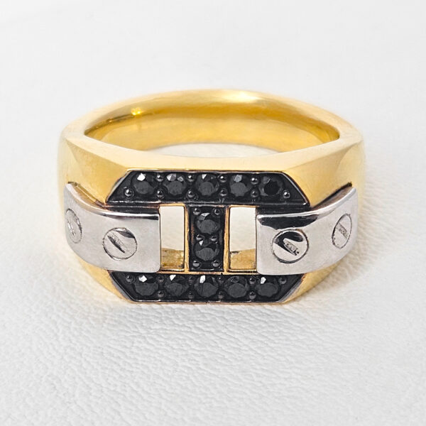 Anillo Fiel Rock Ford Fiel Amarillo - Image 2