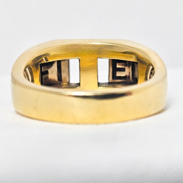 Anillo Fiel Rock Ford Fiel Amarillo - Image 3