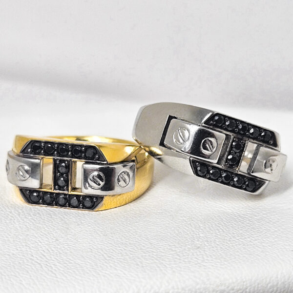 Anillo Fiel Rock Ford Fiel Amarillo - Image 4