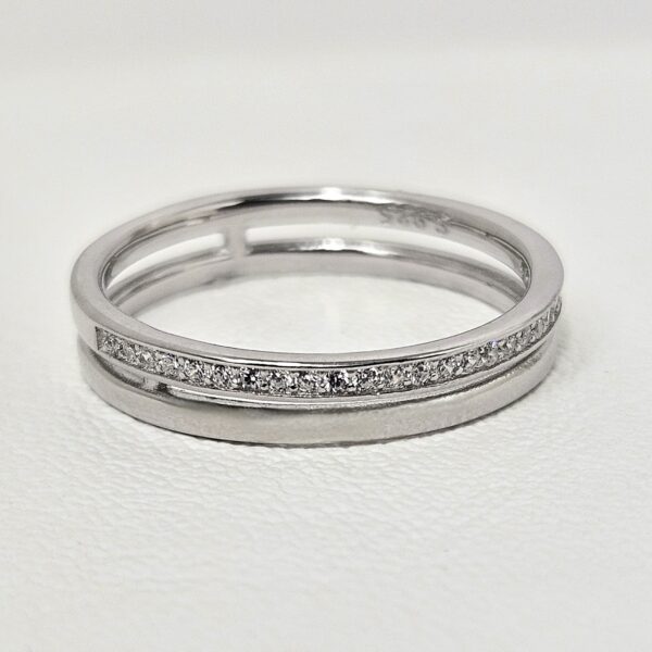 Anillo Doble con Piedras - Image 2