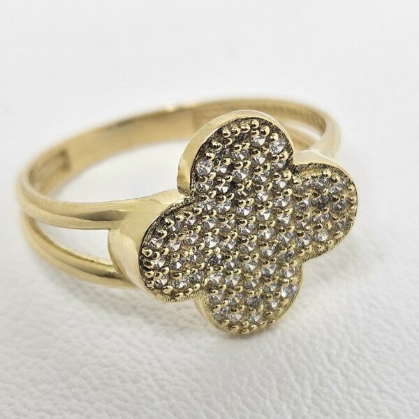 Anillo Flor con Piedras - Image 2