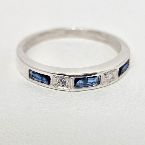 Anillo Baguette Azúl - Image 2