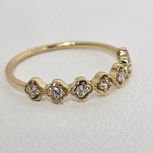 Anillo Calado con Piedras - Image 2