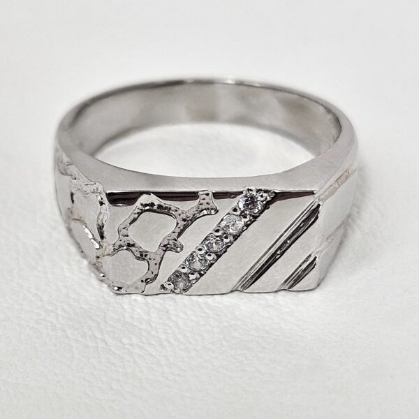 Anillo Grieta con Piedras - Image 2