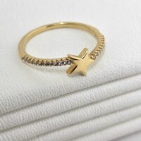 Anillo Estrella con Piedras - Image 3