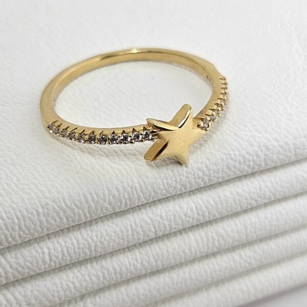 Anillo Estrella con Piedras - Image 3