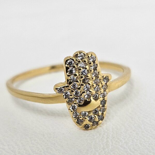 Anillo Fátima con Piedras - Image 2