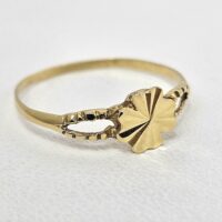 Anillo Trebol Facetado - Image 2