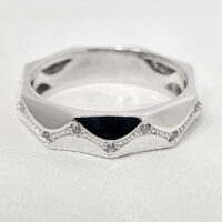 Anillo Zigzag con Piedras - Image 2