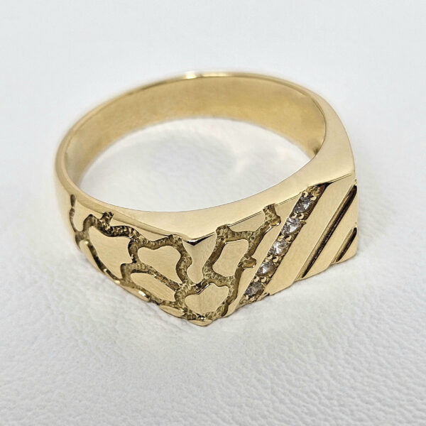 Anillo Grieta con Piedras - Image 2