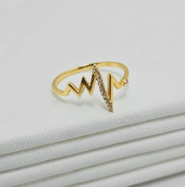 Anillo Cardio con Piedras - Image 3