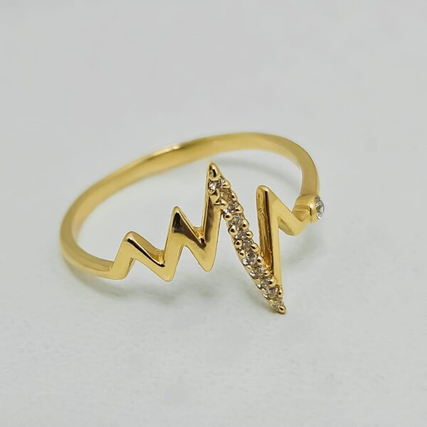 Anillo Cardio con Piedras - Image 2